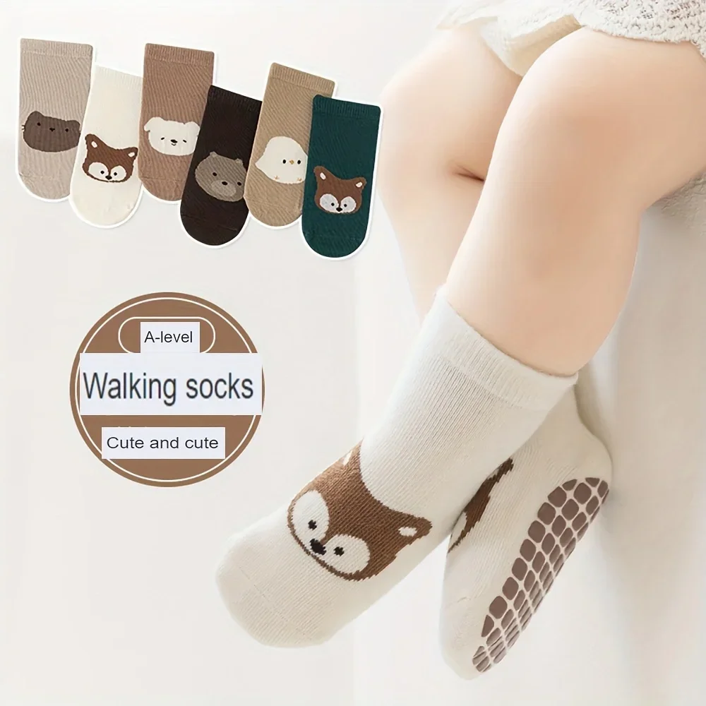 6 أزواج من جوارب الأطفال المخص - مراجعة Unisex Baby Socks Non Slip وسعره