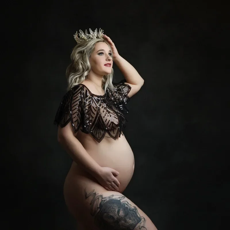 الأمومة التصوير كيب الترتر قمم - مراجعة Maternity Wear وسعره