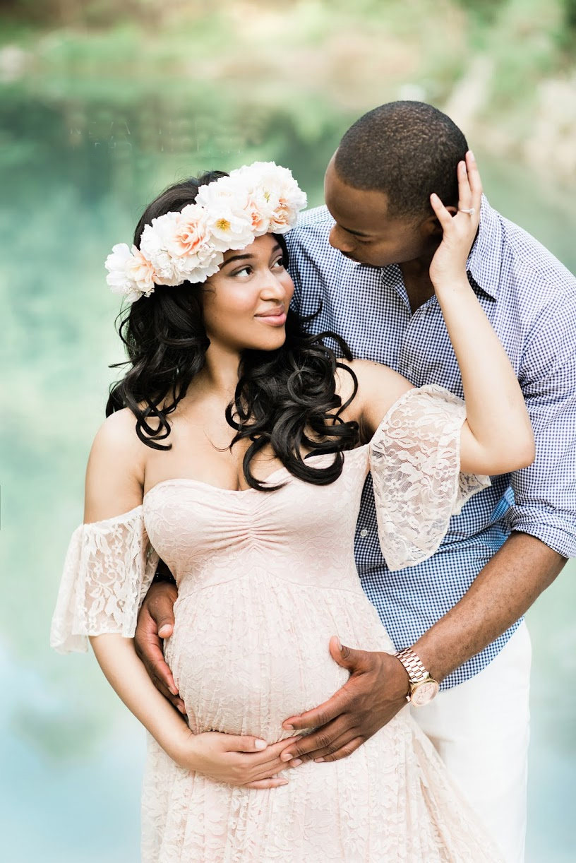 الأمومة التصوير الدعائم فستان  - مراجعة Maternity Wear وسعره