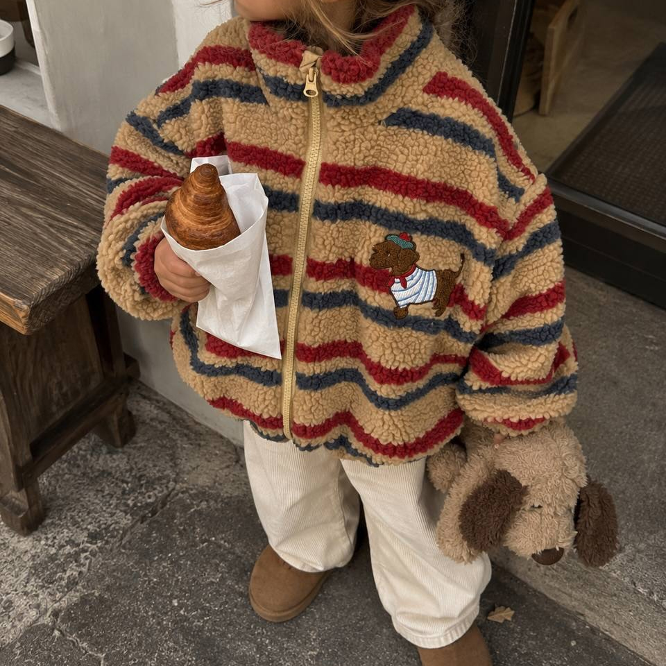 24 جديد KS بنين بنات معطف الصو - مراجعة Toddler Boy Winter Fleece Jacket وسعره