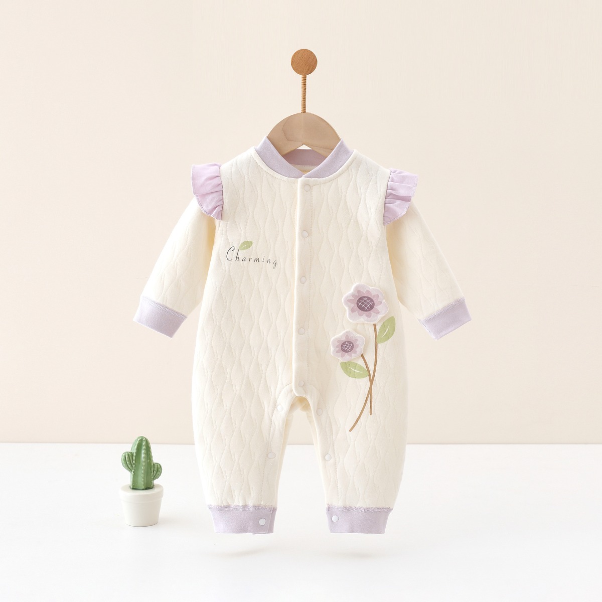 طفلة ملابس لطيف الوليد الطفل ا - مراجعة Newborn Baby Girl Romper Floral وسعره