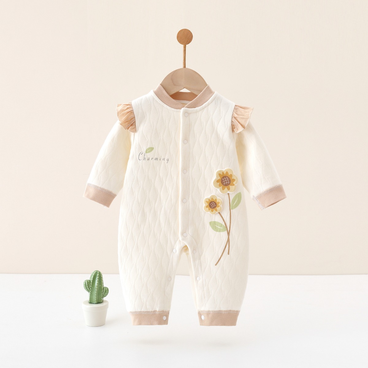 طفلة ملابس لطيف الوليد الطفل ا - مراجعة Newborn Baby Girl Romper Floral وسعره